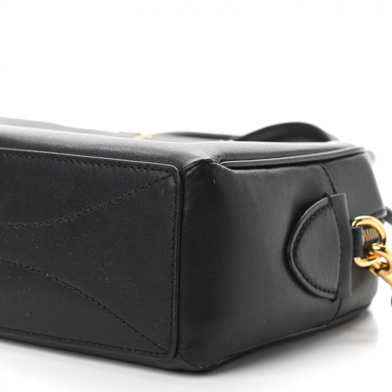 即発★MARC JACOBS★VOYAGER SQUARE ショルダーバッグ MARC JACOBS Calfskin Voyager Square Mini Satchel Black