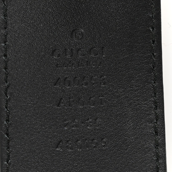 GUCCI ベルト ブラック 75/30 GUCCI Calfskin Double G 40mm Belt 75 30 Black 1669246