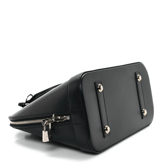 LOUIS VUITTON Epi Alma PM Black 1662323 | FASHIONPHILE