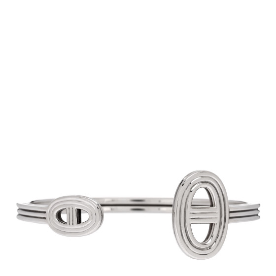 Sac a Depeches cuff bracelet, large model | Hermès Finland