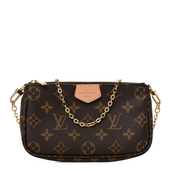 中古★Louis Vuitton Multi Pochette Accessoires Monogram★ Louis Vuitton Multi Pochette Accessoires Crossbody Medium