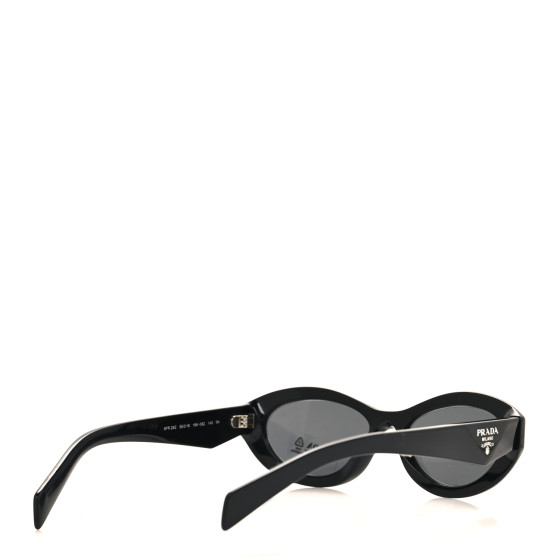 小物 PRADA oval l sunglasses black Prada Eyewear oval-frame Sunglasses | Black | FARFETCH