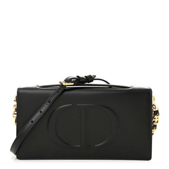 Christian Dior★CD SIGNATURE バッグ Blue CD Signature Bag With Strap Leather Crossbody Bag for