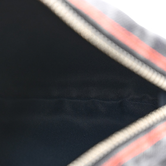 CHRISTIAN DIOR Denim Monogram Flight Trotter Cosmetic Pouch