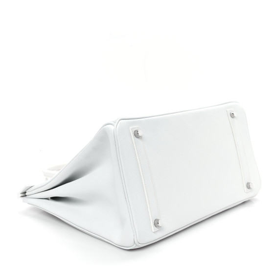 HERMES Epsom Birkin 35 White 1658446 | FASHIONPHILE