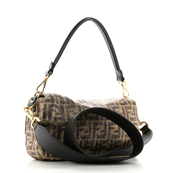 ★COURONNE★ Delica Pouch_RCAEX25147REX Rare Fendi mini Peekaboo whipstitch lace up 2 way bag in