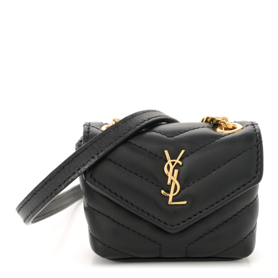 YVES SAINT LAURENT AirPodsケース Saint Laurent Croc-Embossed Leather AirPods Pro Case | Saks