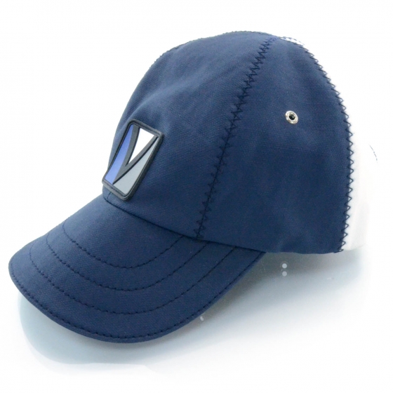 LOUIS VUITTON Americas Cup Cap Hat Blue 38419 | FASHIONPHILE