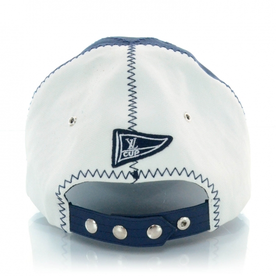 LOUIS VUITTON Americas Cup Cap Hat Blue 38419 | FASHIONPHILE