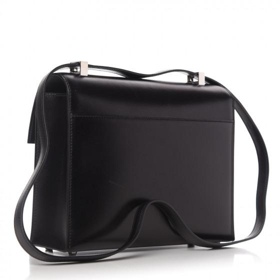 HERMES Box Verrou 21 Black 786034 | FASHIONPHILE