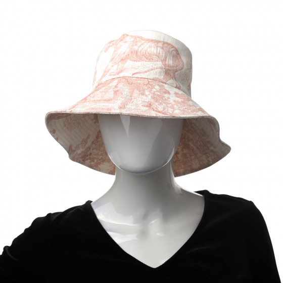 CHRISTIAN DIOR Cotton Dioriviera Toile De Jouy Bob Brim