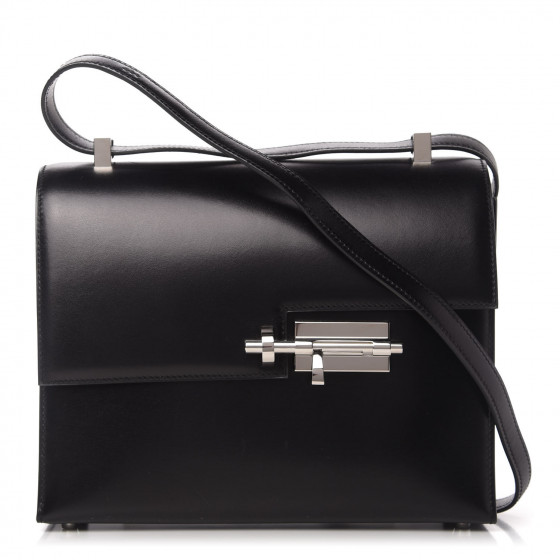 HERMES　a HERMES Box Verrou 21 Black 786034 | FASHIONPHILE