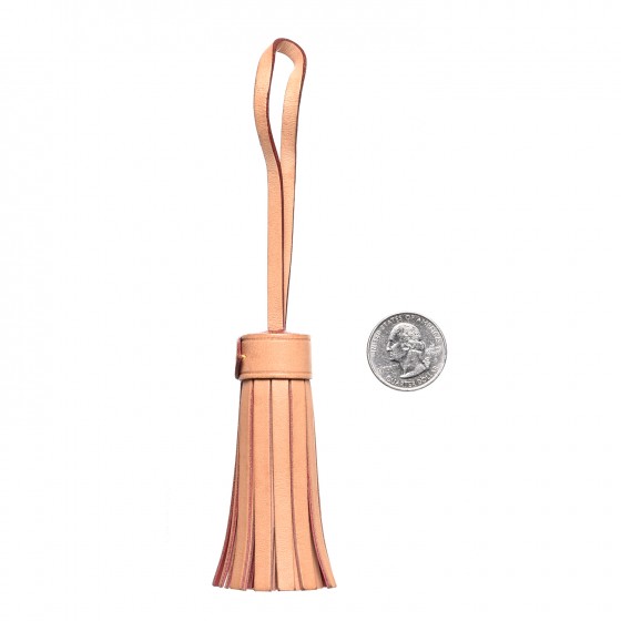 LouisVuittoチャーム LOUIS VUITTON Vachetta Croisette Tassel Bag Charm 226962