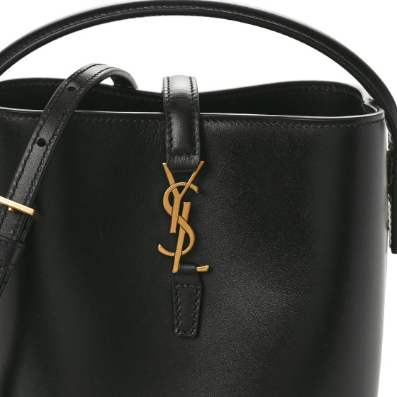 ハンドバッグ SAINT LAURENT LE 37 MINI BUCKET BAG IN SHINY LEATHER SAINT LAURENT Le 37 mini leather bucket bag | NET-A-PORTER