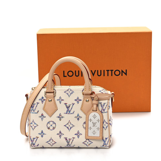LOUIS VITTON イエローベージュ LOUIS VUITTON LV X TM Monogram Multicolor Speedy Bandouliere