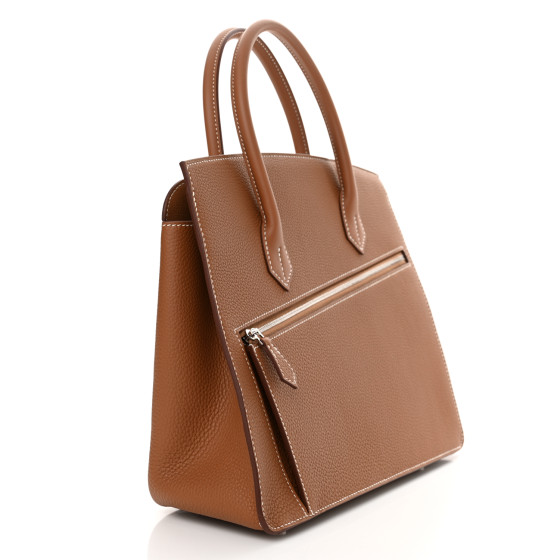 HERMES Togo Swift Birkin En Desordre Sellier 30 Gold Fauve