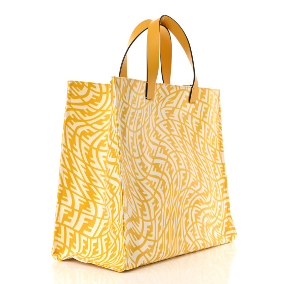 FENDI X SARAH COLEMAN Glazed Canvas Vitello King FF Vertigo