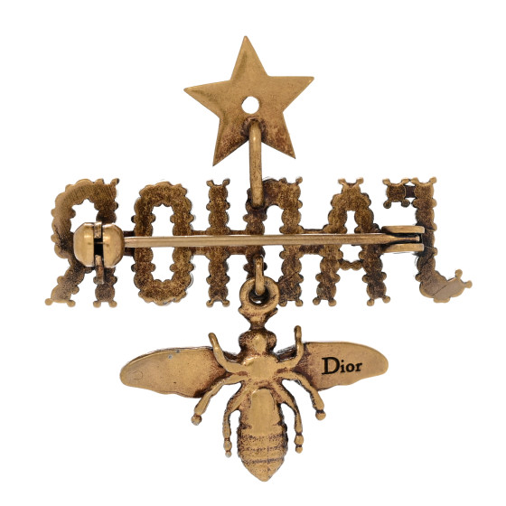dior ブローチ　J'ADIOR CHRISTIAN DIOR Crystal Bee J'Adior Brooch Gold 1392582