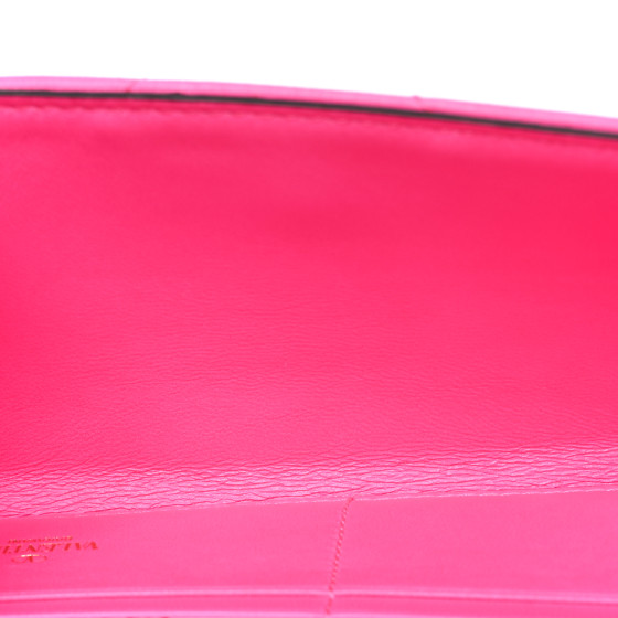 VALENTINO ♪ Roman Stud チェーンウォレット ZW2P0S61V VALENTINO GARAVANI Nappa Roman Stud Wallet On Chain Pink PP