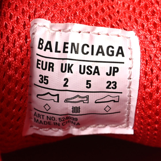 セール!!BALENCIAGA★713042 BALENCIAGA Recycled Calfskin Allover Logo Womens Triple S