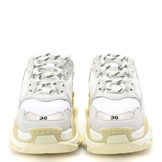 BALENCIAGA Triple S スニーカー 36 ホワイト BALENCIAGA バレンシアガ トリプルS スニーカー レディース36