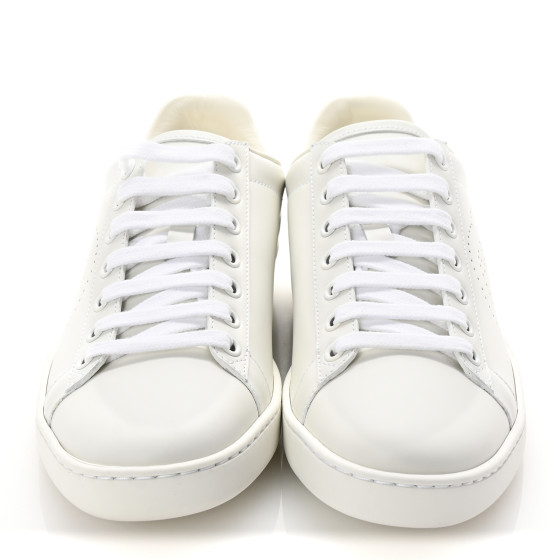 angel105ch様 GUCCI Calfskin Interlocking G Perforated Womens Ace Sneakers