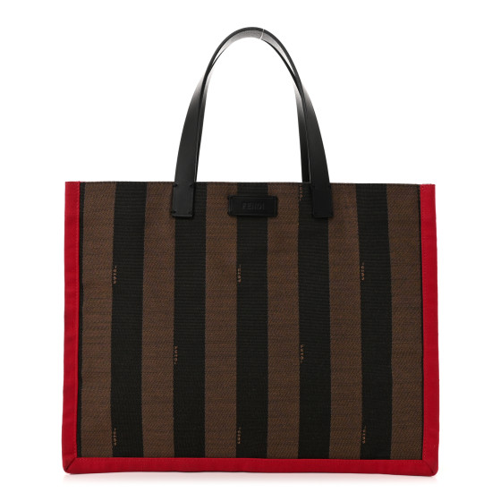 ドッグフード Pinky FENDI Pequin Small Shopping Tote Fuchsia 1686013 | FASHIONPHILE