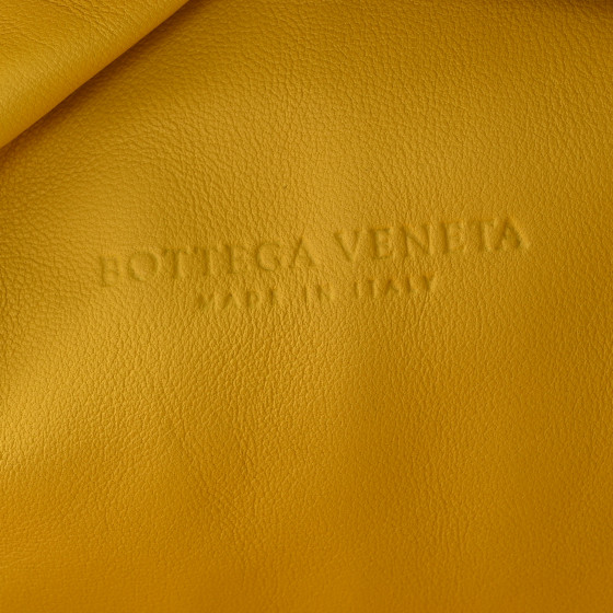 BOTTEGA VENETA Crocodile The Pouch 20 Yellow 1659179