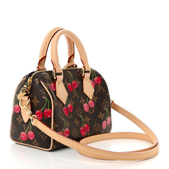 LOUIS VUITTON LV X TM Monogram Cerises Speedy Bandouliere 20