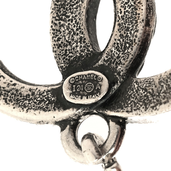 【個人】CHANELシャネル クリスタルティアドロップ  ラインストーン　片耳 CHANEL シャネル イヤリング ラインストーン ココマーク ティア