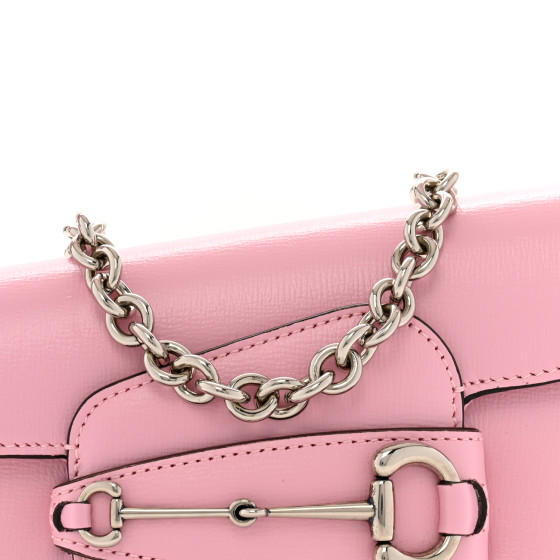 ハンドバッグ GUCCI Pink Leather Mini Gucci Horsebit 1955 Pink Leather Mini Gucci Horsebit 1955 Handbag | italist
