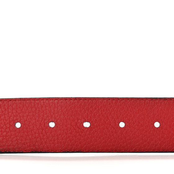 LOUIS VUITTON リボンベルト 赤黒 Louis Vuitton Lv Broken 40mm Reversible Belt In Grey | ModeSens