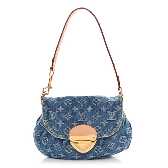 LOUIS VUITTON Monogram Denim Sunset Blue 1444222 | FASHIONPHILE