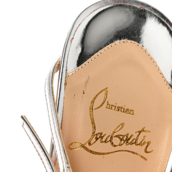 CHRISTIAN LOUBOUTIN Specchi Lady Max Spike T-Strap 100