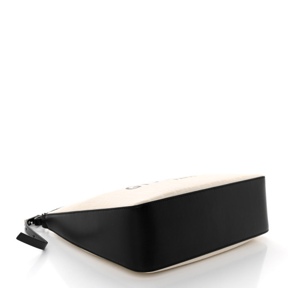 GIVENCHY Coated Canvas Logo 4G Embossed Small Moon Cut Out