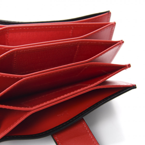 【CHRISTIAN LOUBOUTIN】ELISA CARD HOLDER Christian Louboutin Elisa Leather Chain Card Holder - Black