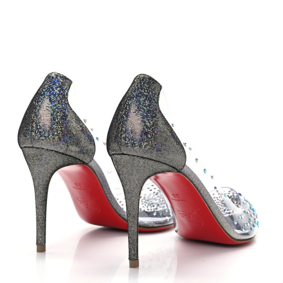 クリスチャンルブタン Degrastrass 85 Christian Louboutin | Degrastrass 85 lilac metallic pumps