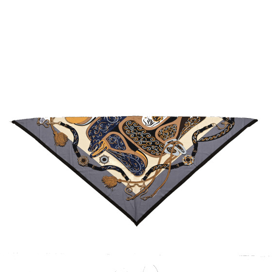 【日常にちょっとした贅沢を】HERMES Festival des Amazones Festival des Amazones Bandana shawl 140 | Hermès USA