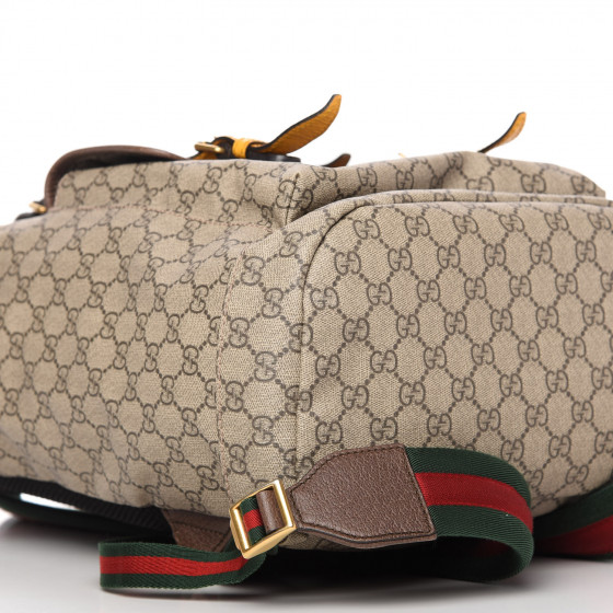 GUCCI Soft GG Supreme Monogram Neo Vintage Double Buckle