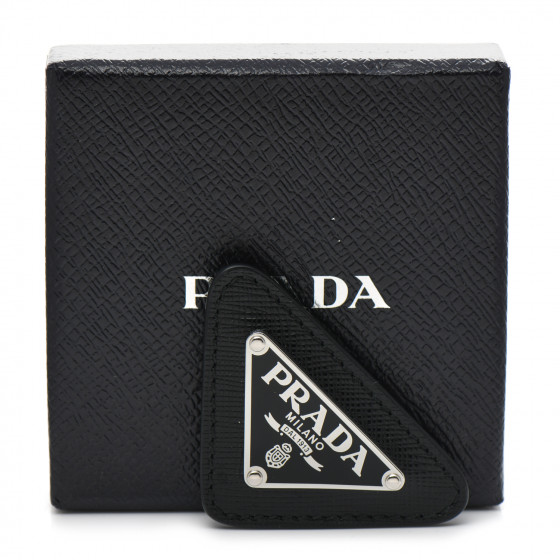 【PRADA】Triangle Logo Enamel Finished Hairpin/全国送料込み 43866715-1_2.jpg