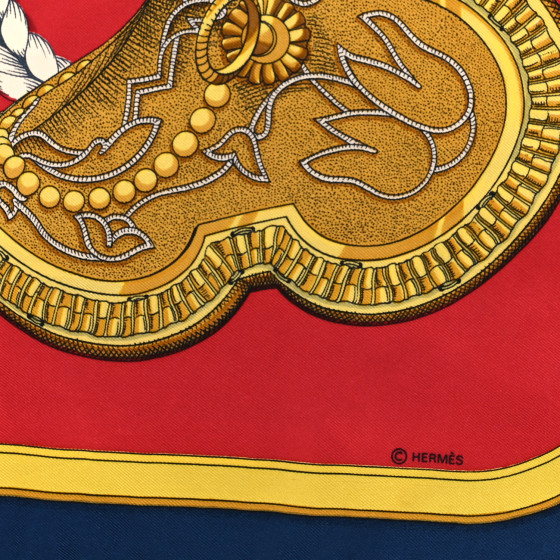 h*o様 HERMÈS Grand Apparat シルクスカーフ Vintage HERMES Silk Scarf / エルメス・シルクスカーフ(Grand