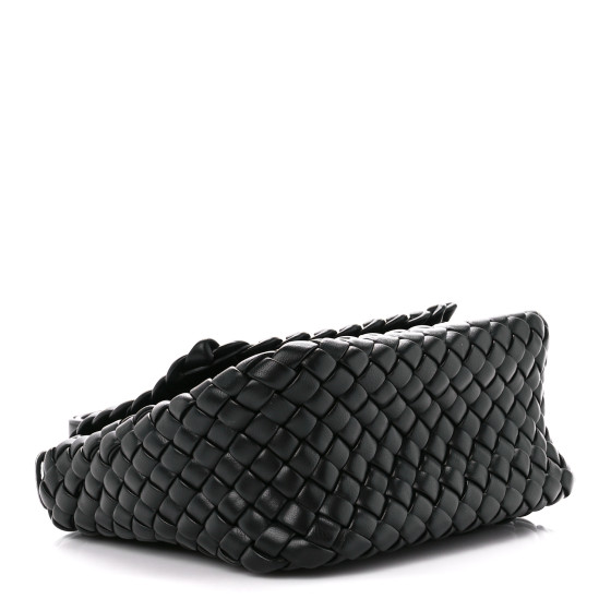BOTTEGA VENETA Nappa Intrecciato Small Cobble Shoulder Bag