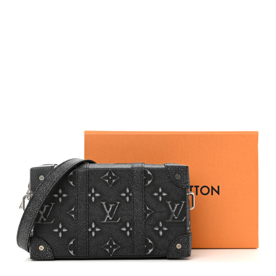 LOUIS VUITTON Faded Calfskin Monogram Soft Trunk Wallet