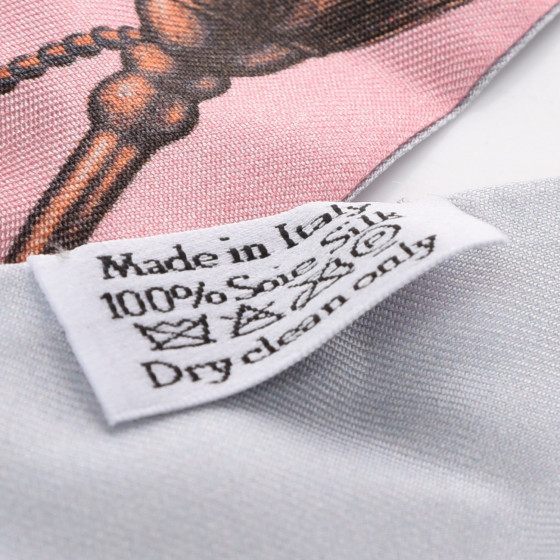 Christian Dior スカーフ archive Toile de Jouy Sauvage Mitzah Scarf Ivory and Gray Silk Twill