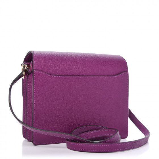 HERMES Evercolor Mini Sac Roulis Anemone 715820 | FASHIONPHILE