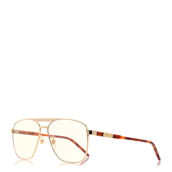 gucci aviator sunglasses green and red