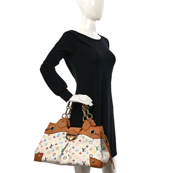 LOUIS VUITTON Monogram Multicolor Ursula White 1400222
