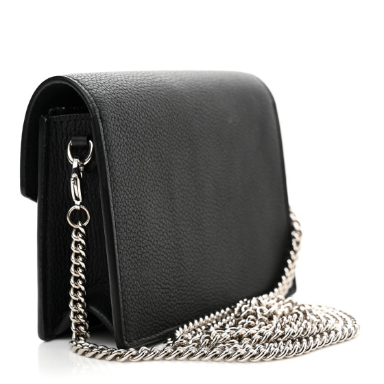 LOUIS VUITTON Soft Calfskin Mini My Lockme Chain Pochette