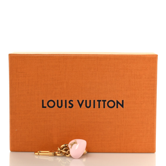 LOUIS VUITTON Micro Charms LV Heart Bag Charm Key Holder