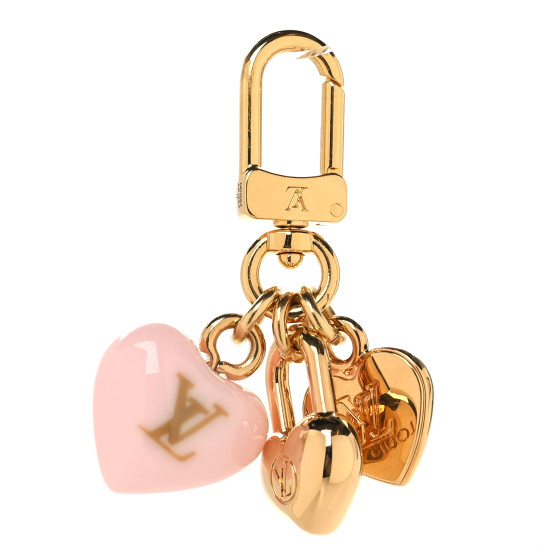 LOUIS VUITTON マイクロ チャーム LV ハート ルイヴィトン ☆ギフト◎ マイクロ チャーム LV ハート (Louis